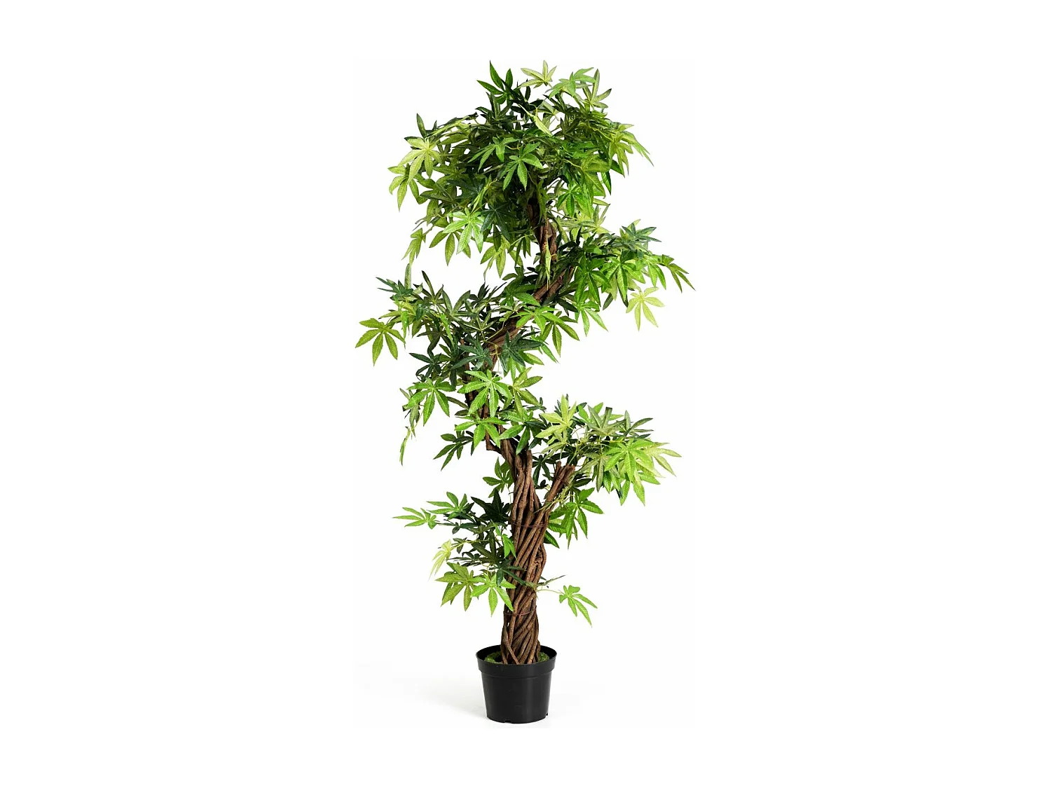 Arbre Artificiel Plante Artificielle en Pot Convient pour Intérieur ou Extérieur 160 cm