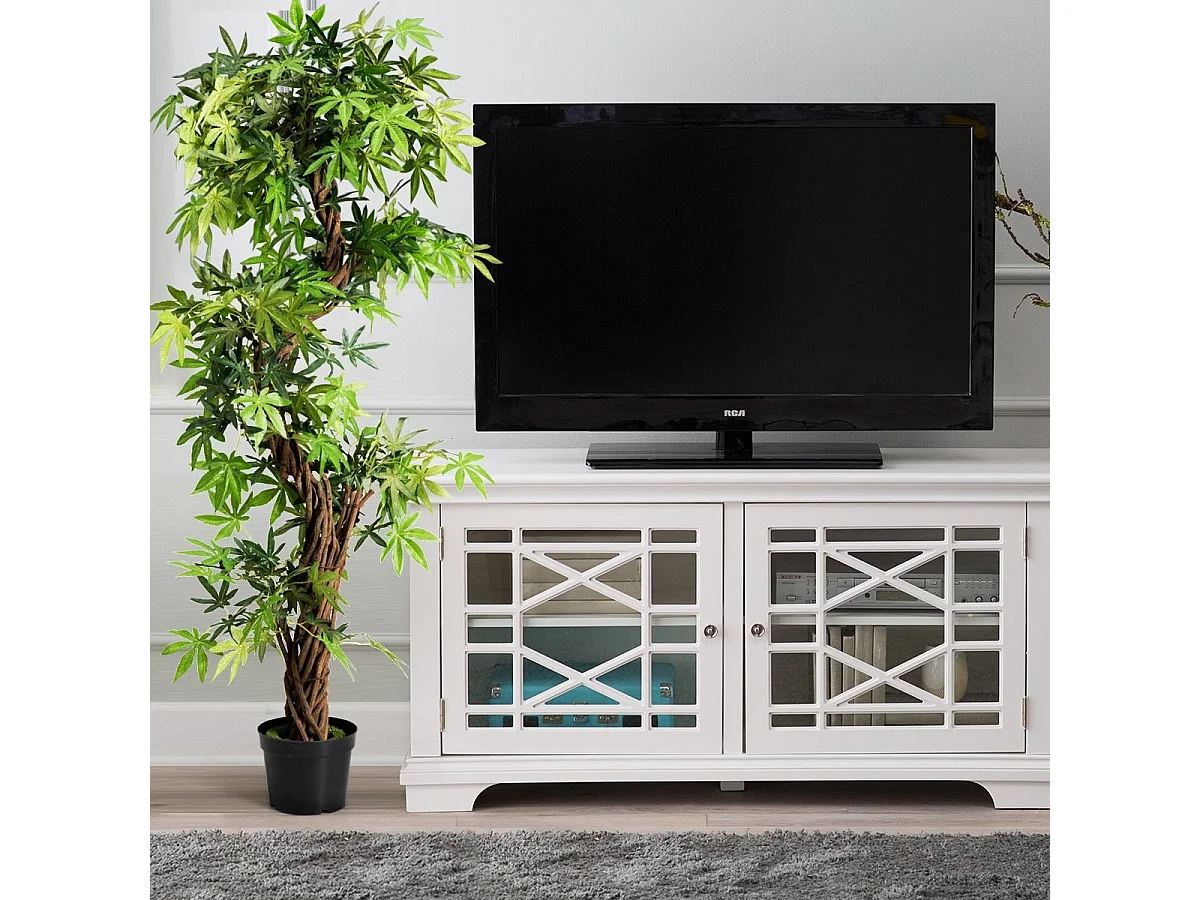 Arbre Artificiel Plante Artificielle en Pot Convient pour Intérieur ou Extérieur 160 cm