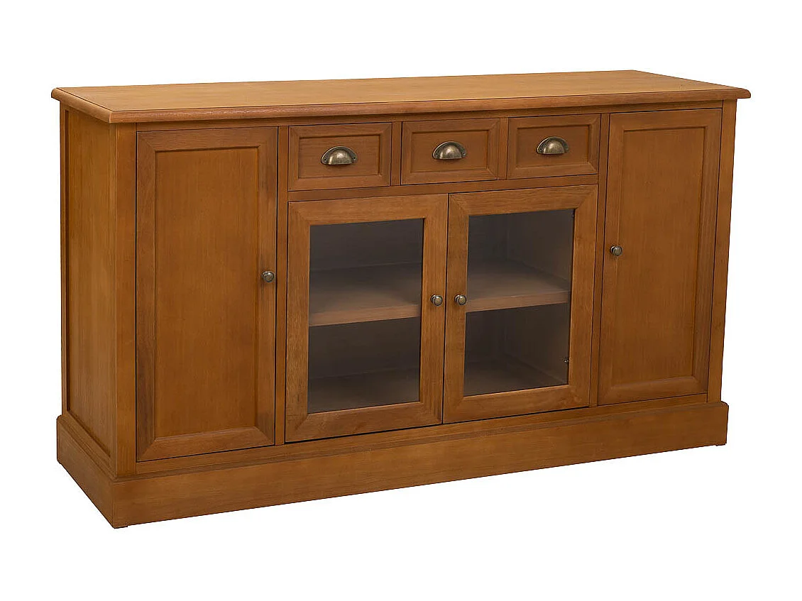 Credenza in legno marrone 155,5x45x86