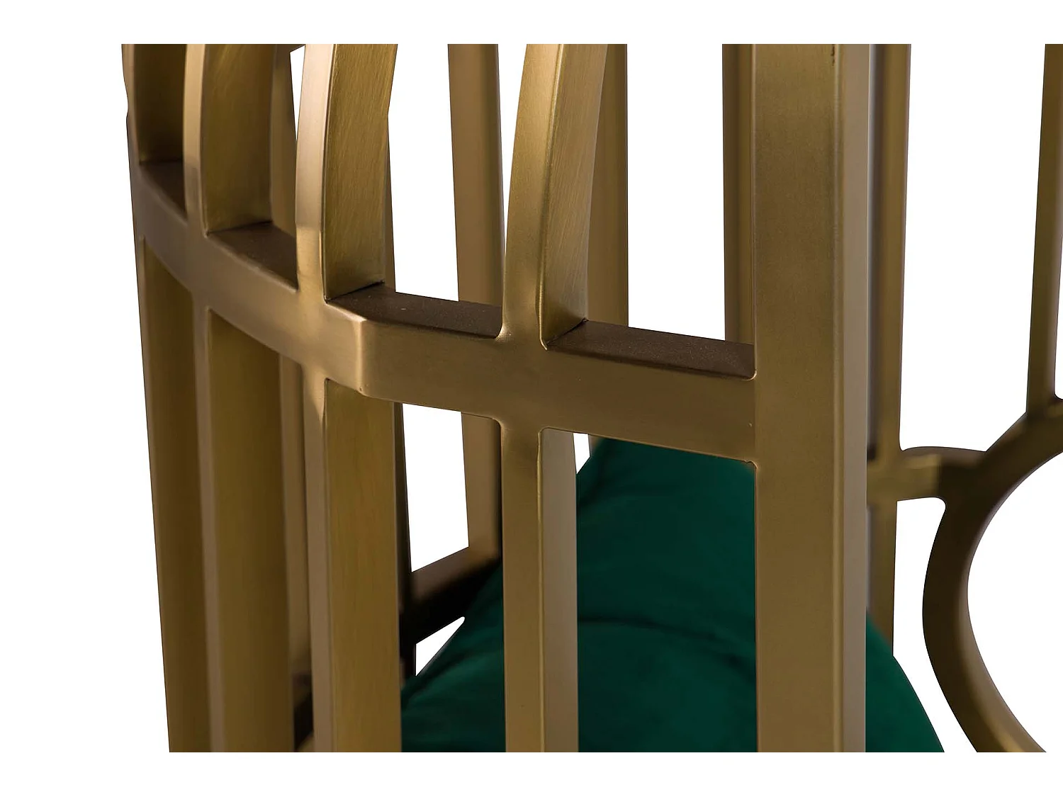 Grauer Metallhocker 35 x 35 x 46 cm