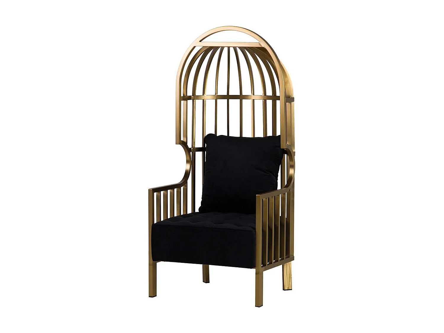 Tabouret en métal multicolore 35x35x46