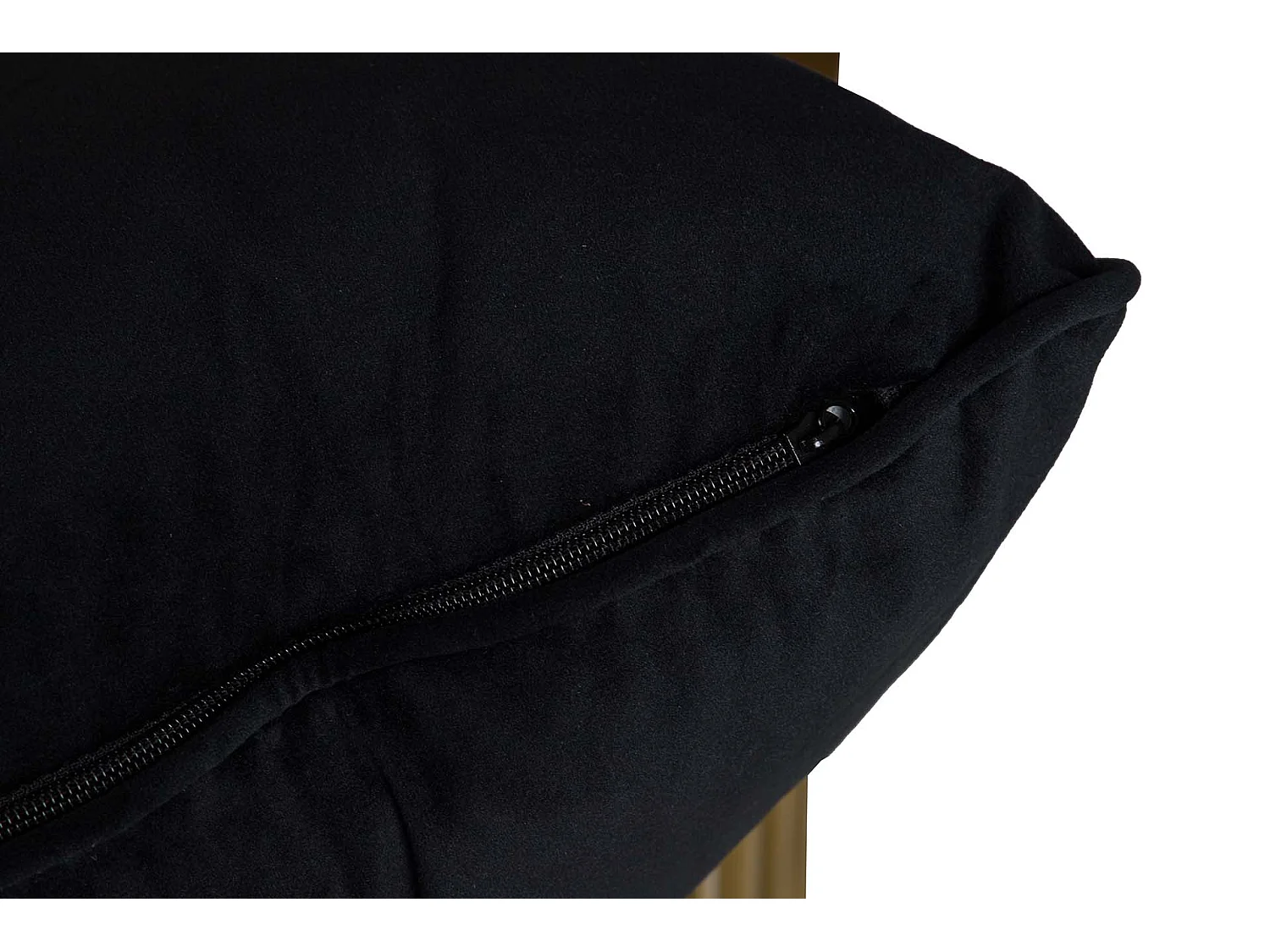 Gelber Metallhocker 35 x 35 x 46 cm