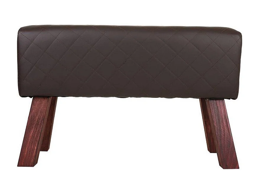 Tabouret en métal jaune 35 x 35 x 46 cm