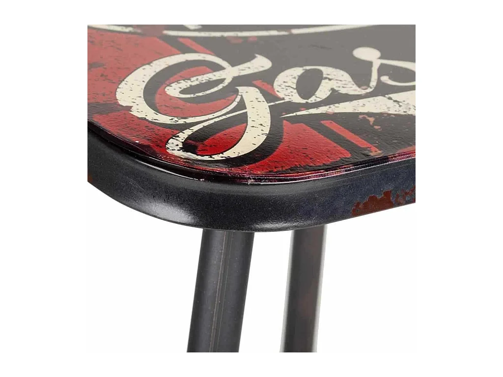 Gestoffeerde kruk met unieke stijl en comfort