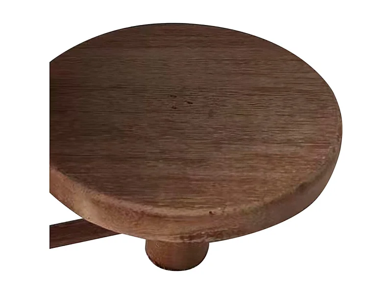 Holzständer für 3 Töpfe weiß d15x20/15/10h cm