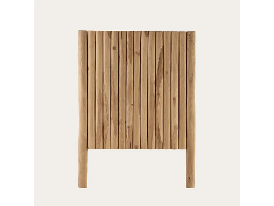 Tête de lit en bois massif naturel 90x120
