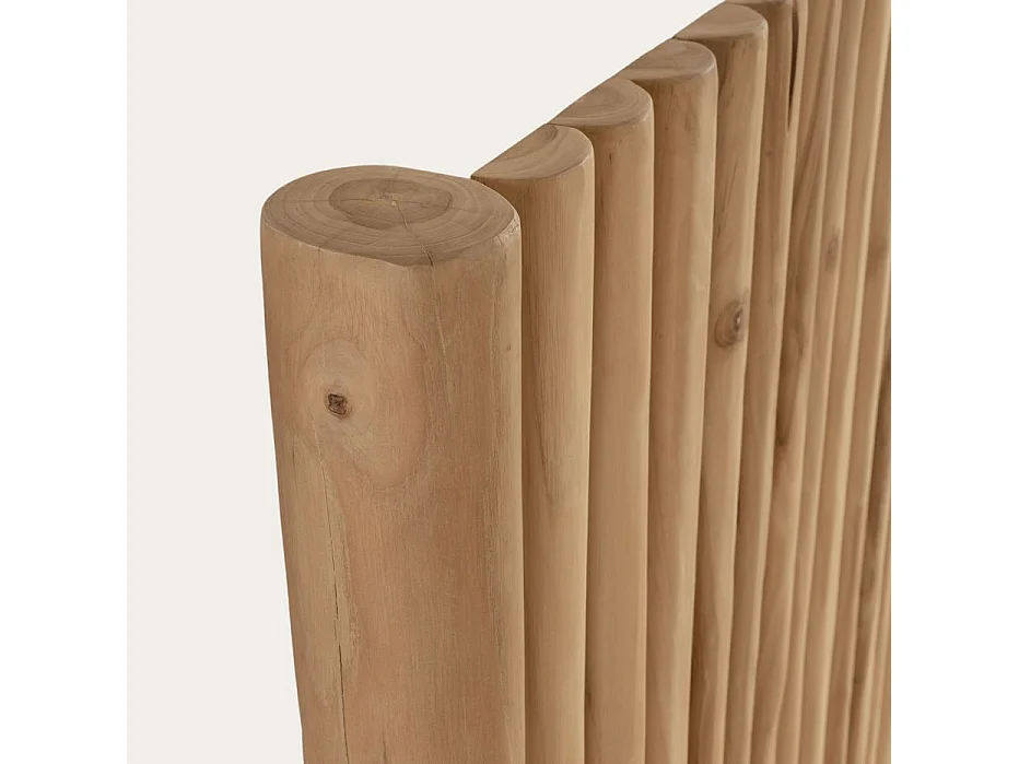 Tête de lit en bois massif naturel 90x120