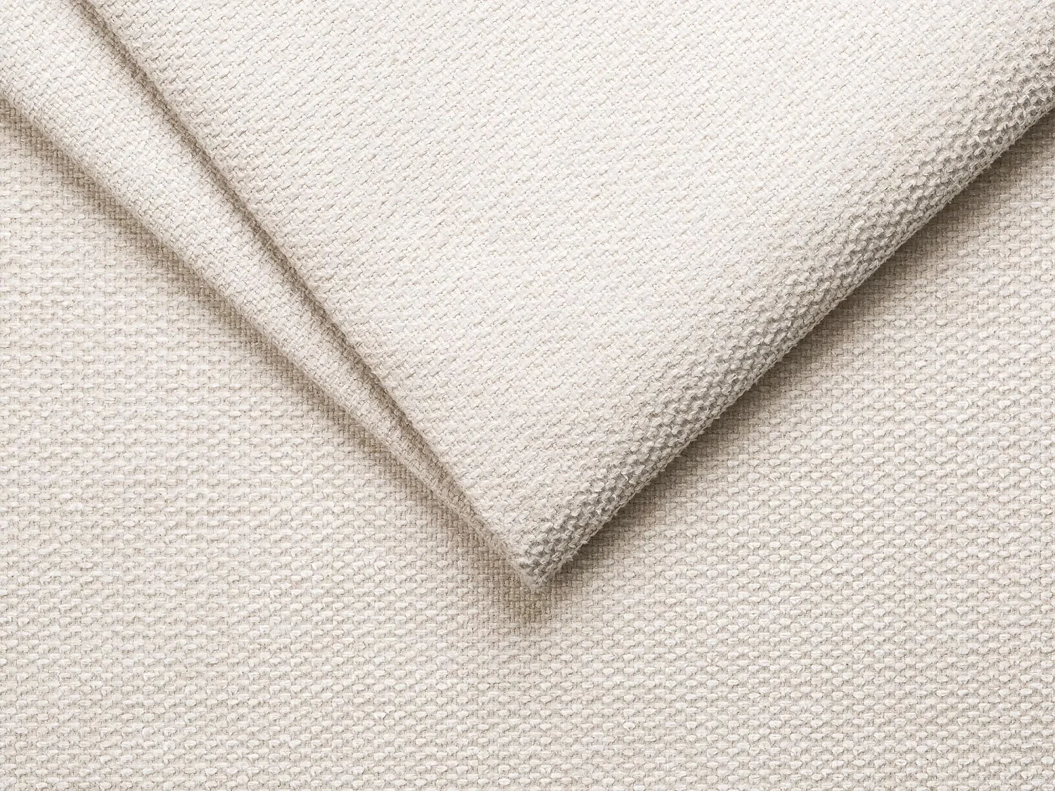 Canapé d'angle réversible convertible express en tissu beige - Couchage 160 cm - Matelas 14 cm - CALITO