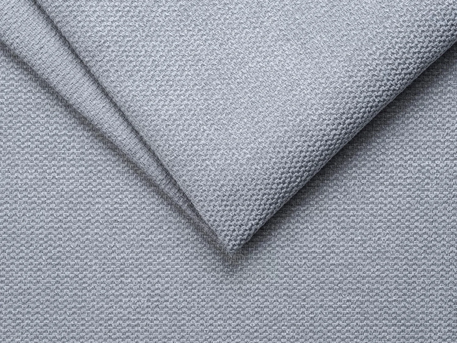 Canapé d'angle réversible convertible express en tissu gris - Couchage 160 cm - Matelas 14 cm - CALITO