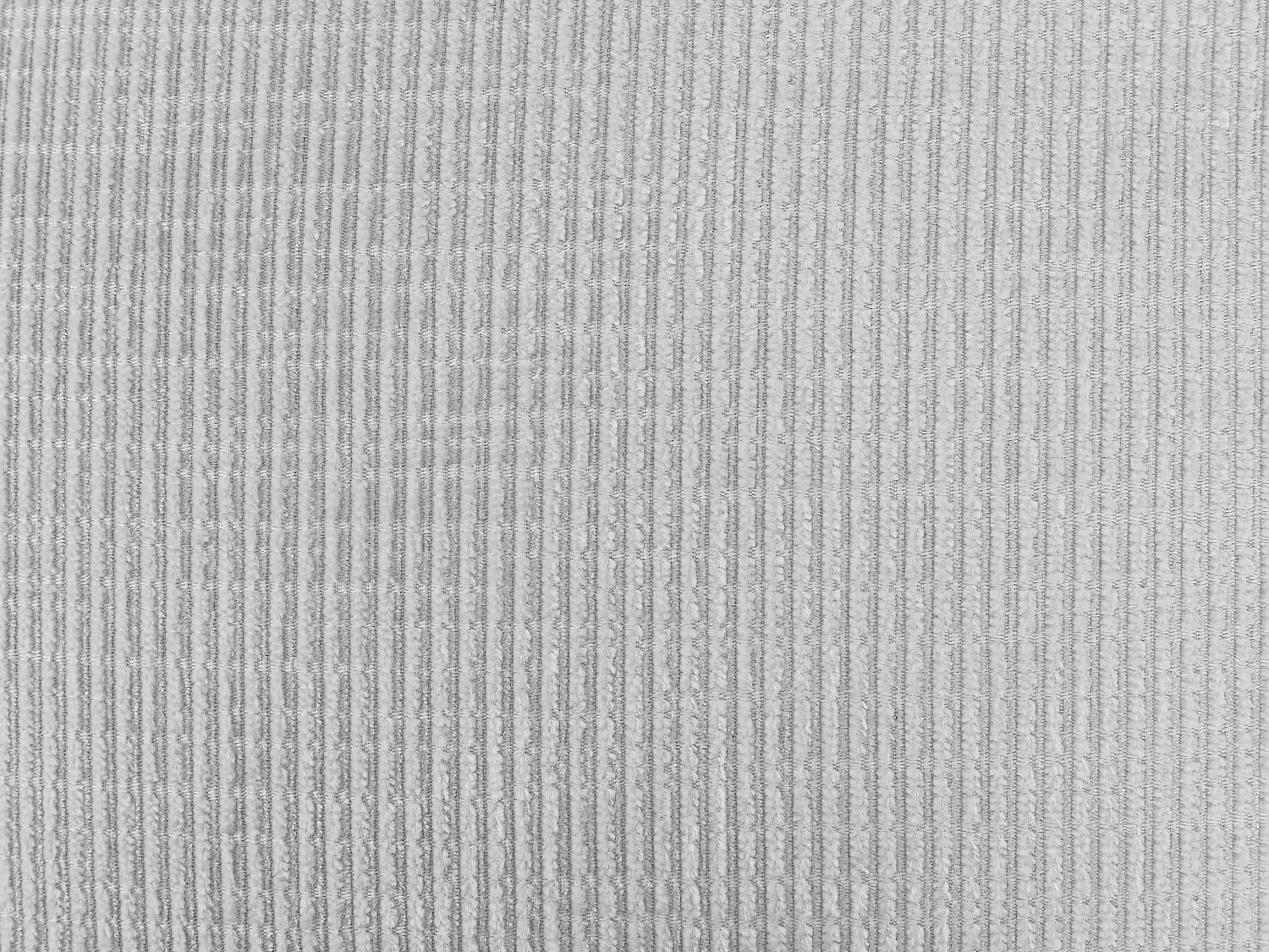 Canapé d'angle convertible et réversible en tissu chenille gris clair LUMARIO