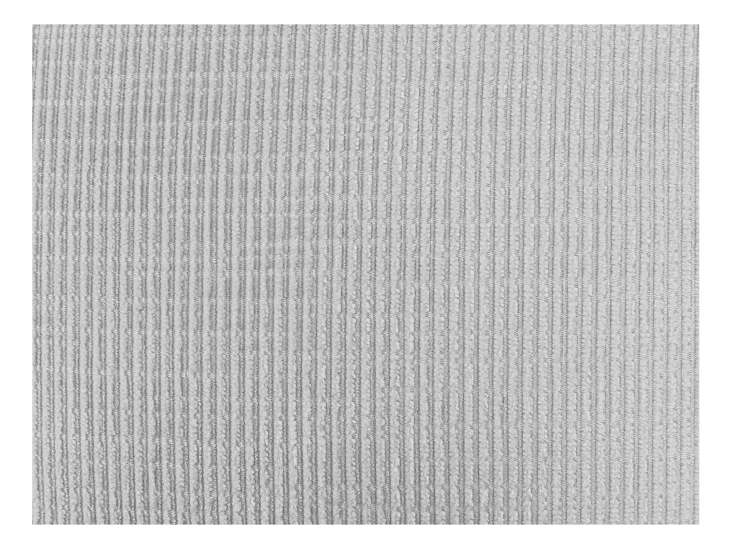 Canapé d'angle convertible et réversible en tissu chenille gris clair LUMARIO