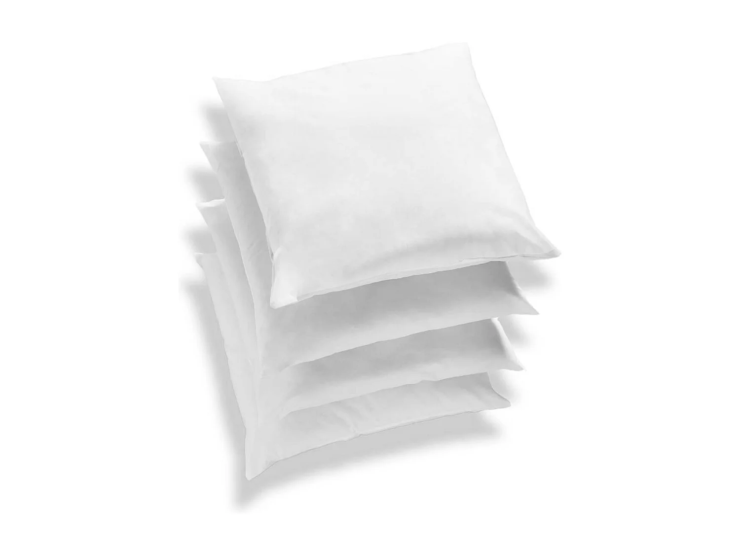 Lot de 4 oreillers moelleux Anti-acariens 60x60cm