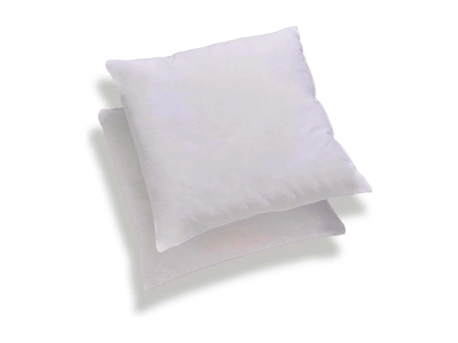 Lot de 2 Oreillers Lavage 95° 60x60cm