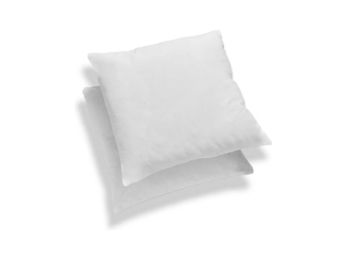 Lot de 2 Oreillers Volume Moelleux 60x60cm