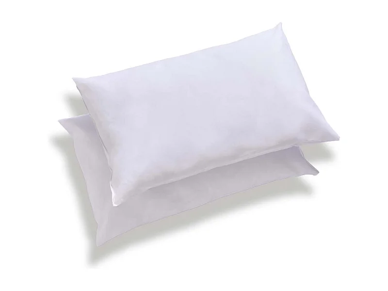 Lot de 2 oreillers moelleux Anti-acariens 45x70cm