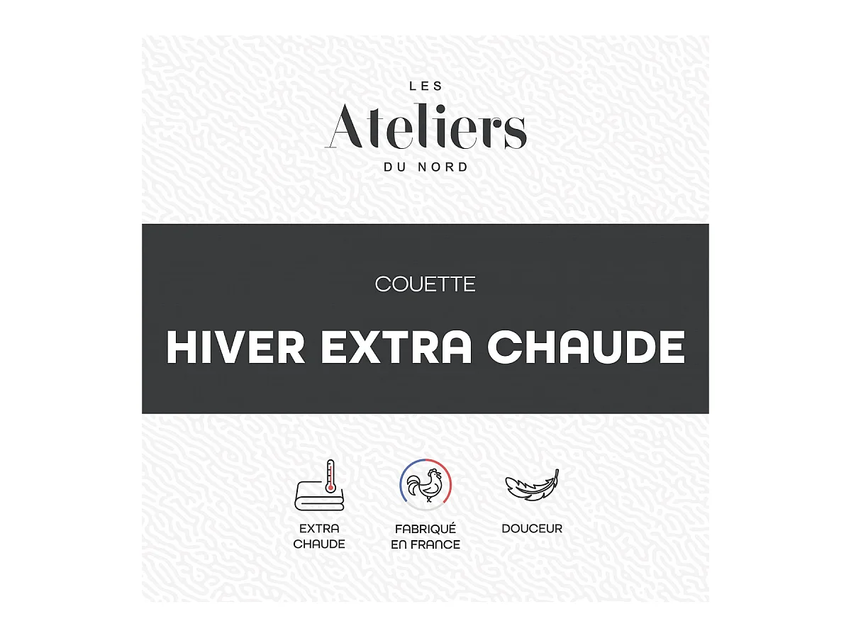 Couette Hiver - Extra Chaude 140x200cm