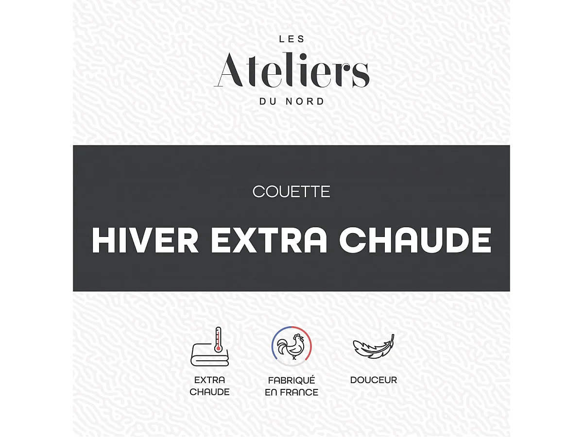 Couette Hiver - Extra Chaude 140x200cm