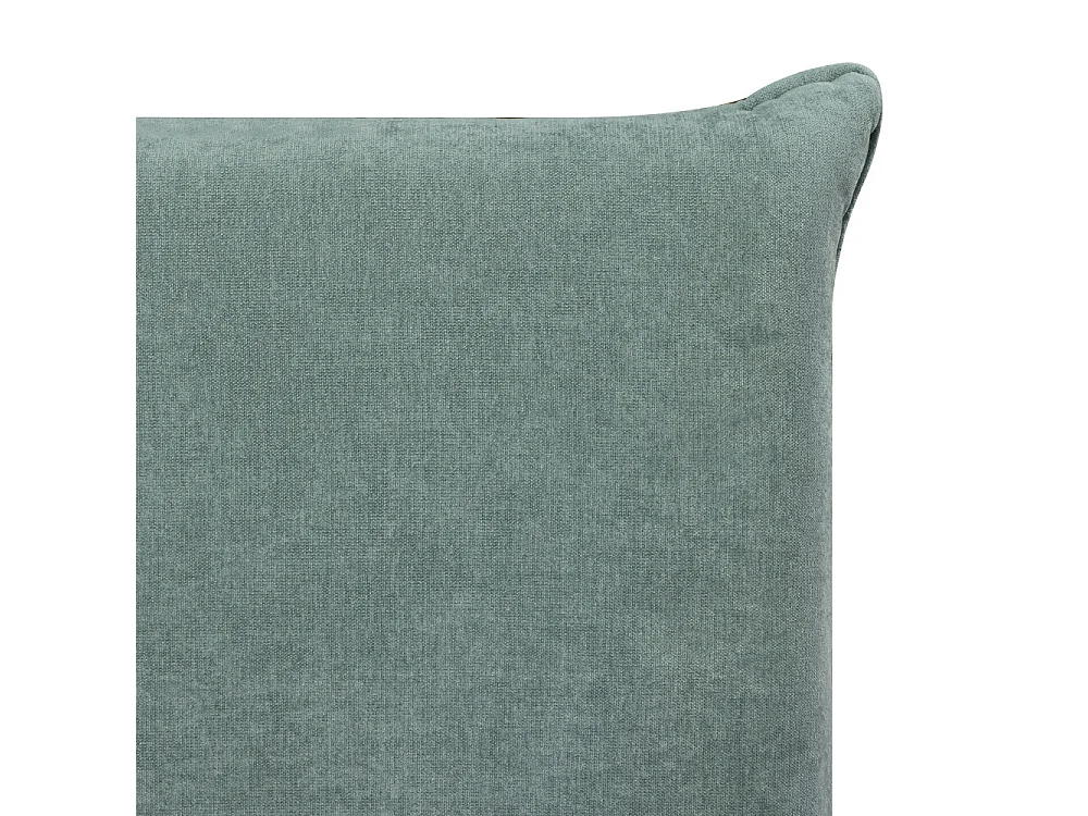Mac beth - Lit coffre en tissu 160x200cm - Vert d'eau
