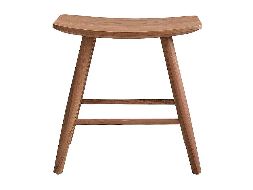 Sgabello in teak massello 45 cm