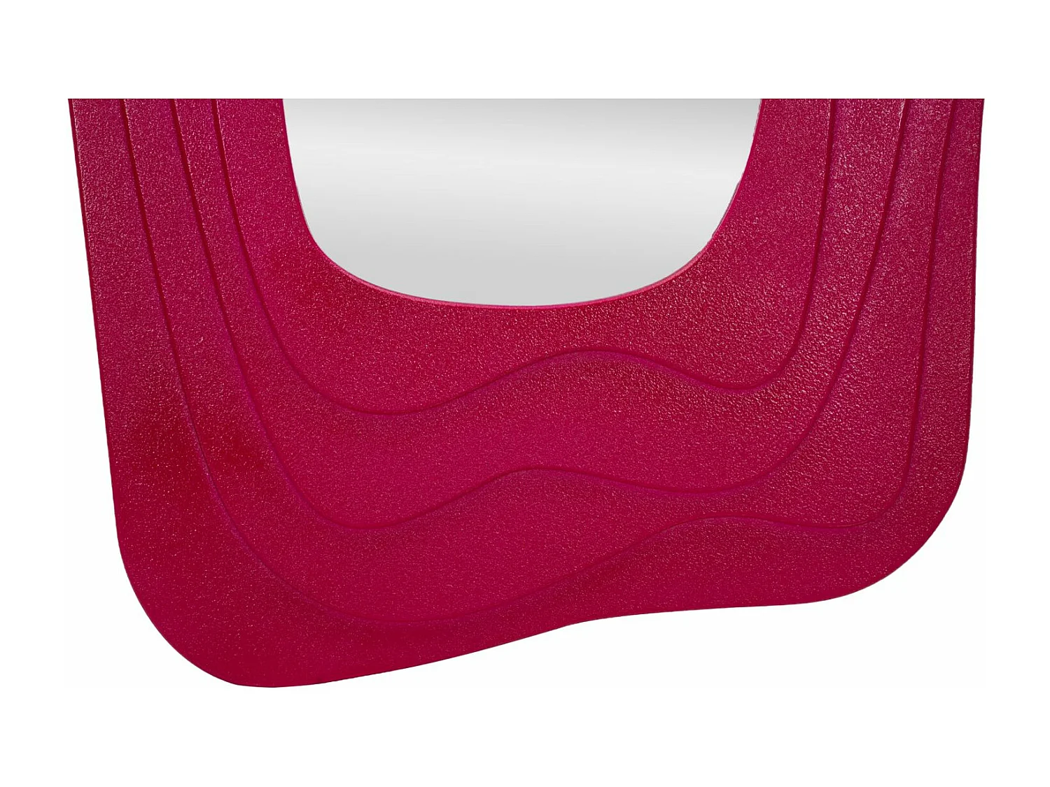 Specchio da parete fucsia cm 90x4x165