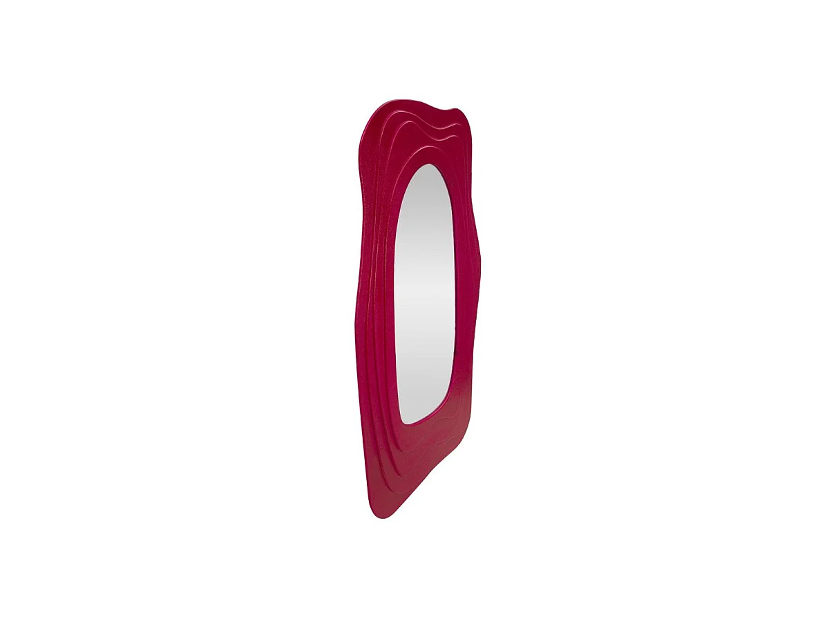 Miroir Mural Design "Daphné" 165cm Fuchsia