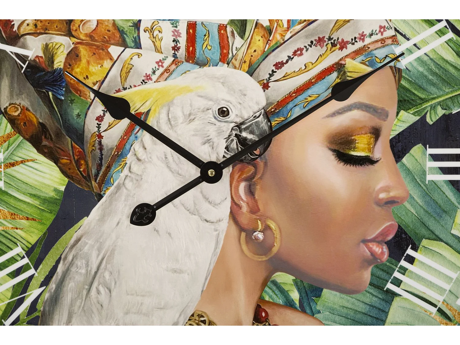 Orologio da parete multicolore cm 60x4,5x60.