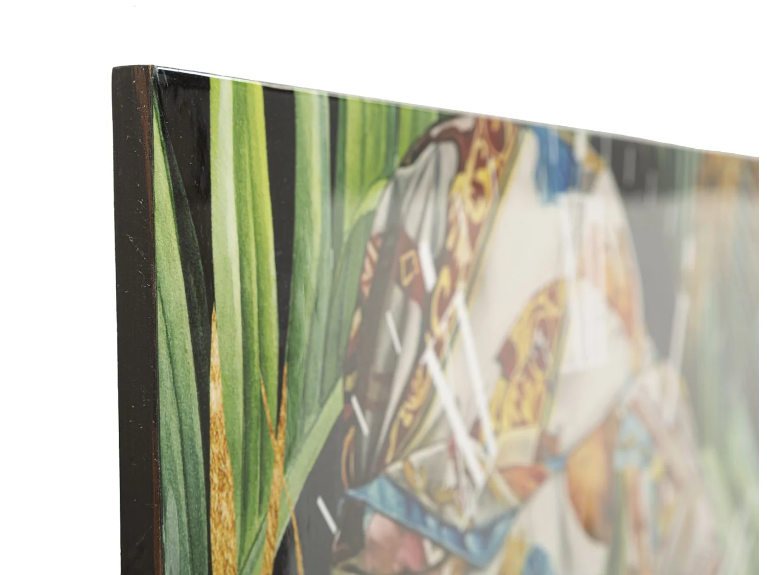 Horloge Murale Déco "Kloe" 60cm Multicolore