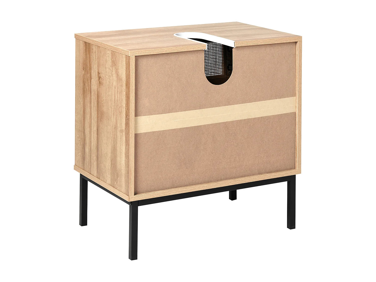 Meuble-lavabo ROSELL 60 cm Marron clair