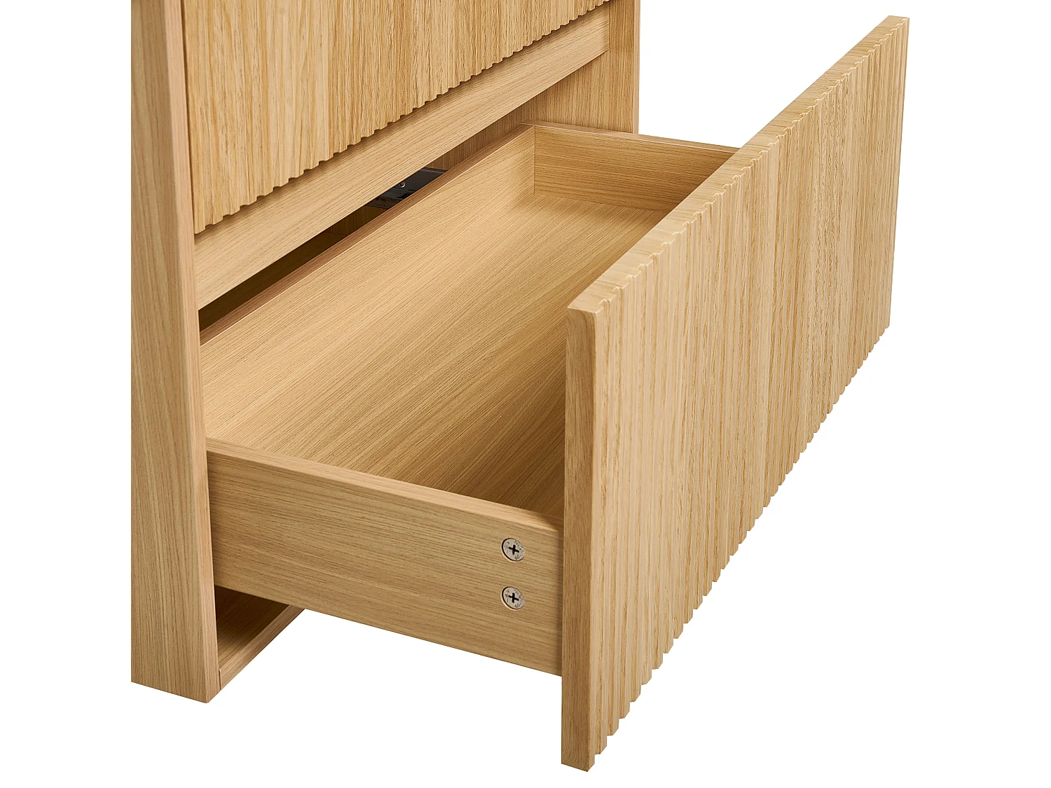 Mobile lavabo da parete BEXTI 100 cm Marrone chiaro