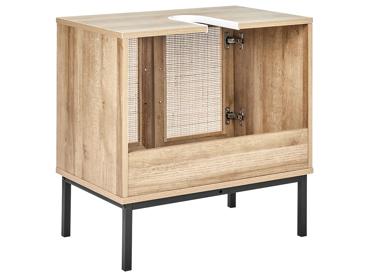 Vanity Unit ROSELL 60 cm Light Brown