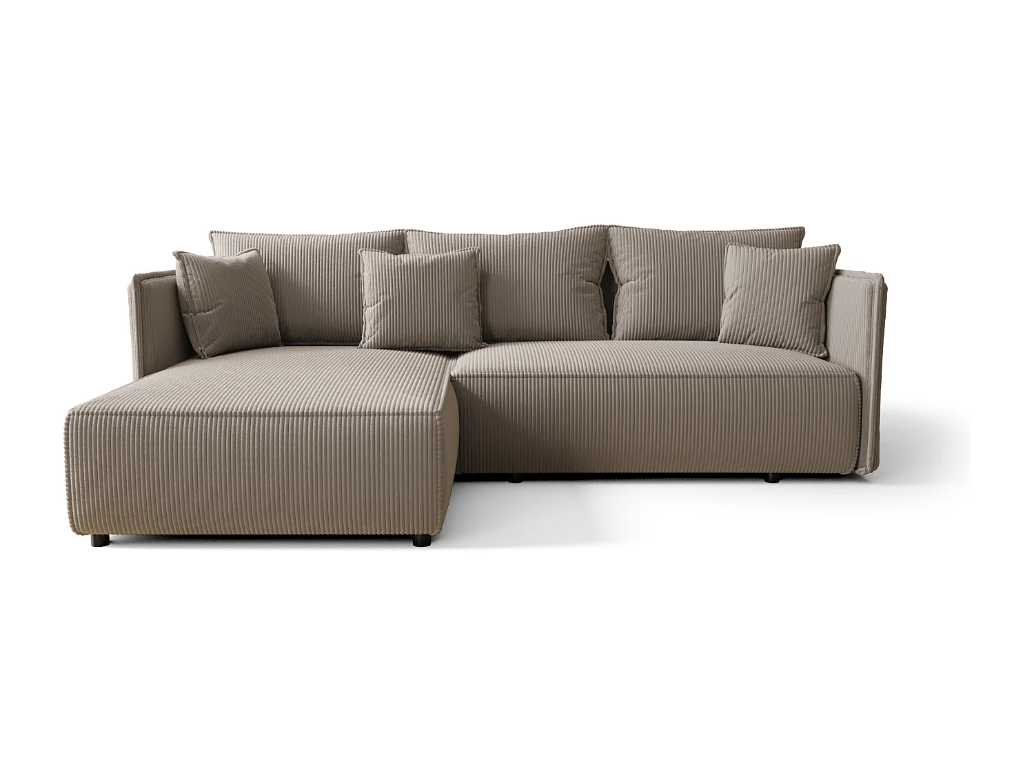 Canapé d'angle avec fonction de couchage MILANO L Poso 003 Gauche