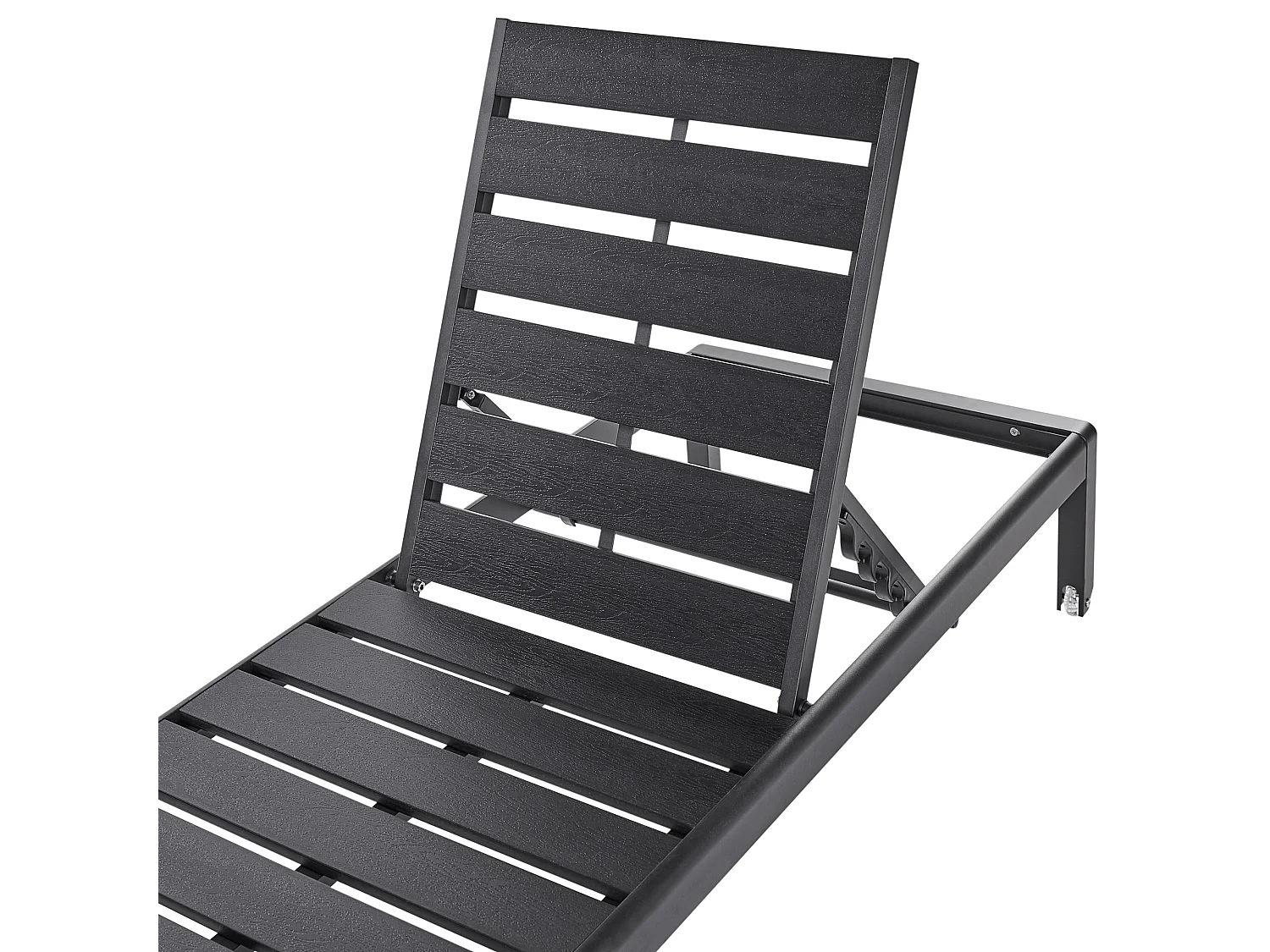 Lettino Prendisole NARDO Metallo Nero