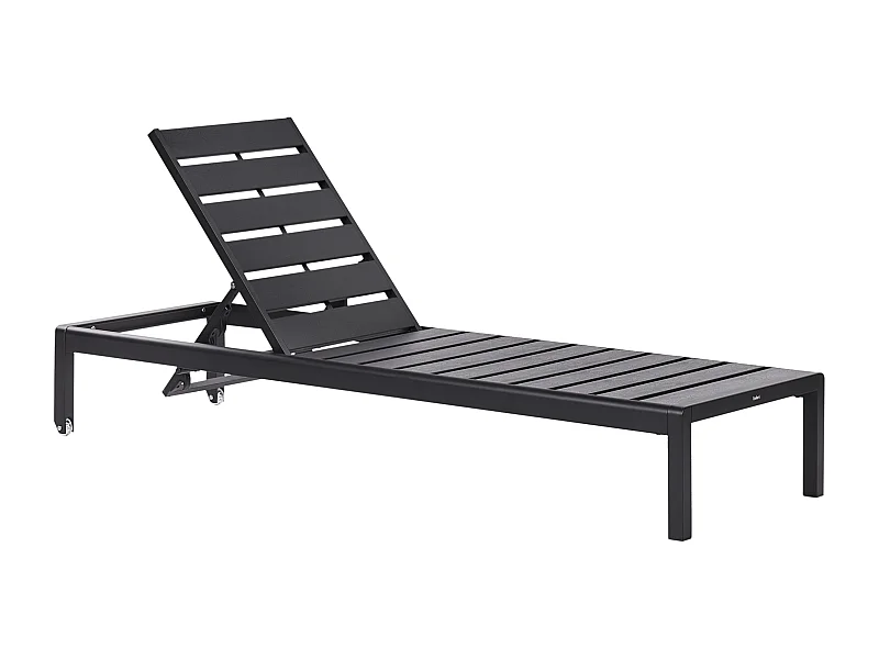 Ligstoel NARDO Metaal Zwart