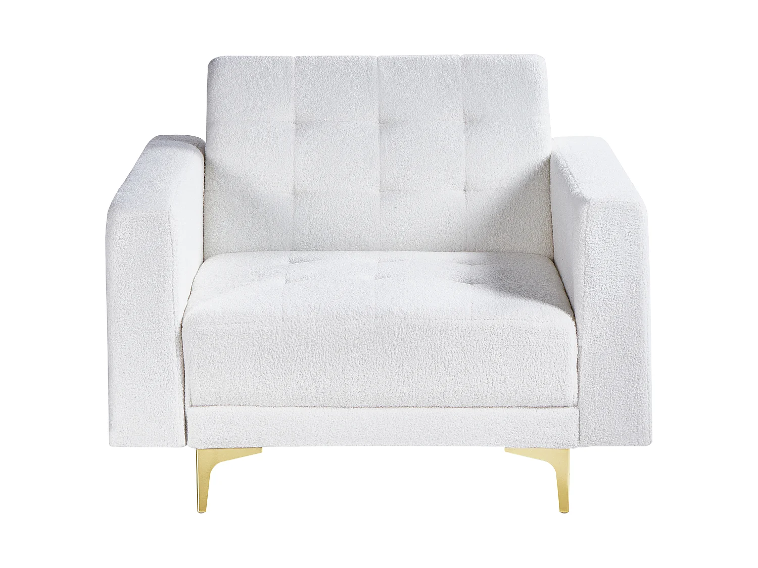 Fåtölj ABERDEEN Bouclé Off-White