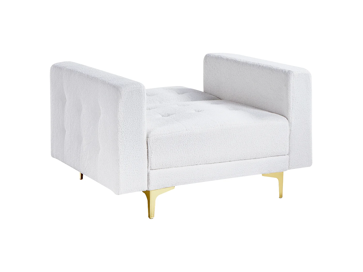 Fåtölj ABERDEEN Bouclé Off-White