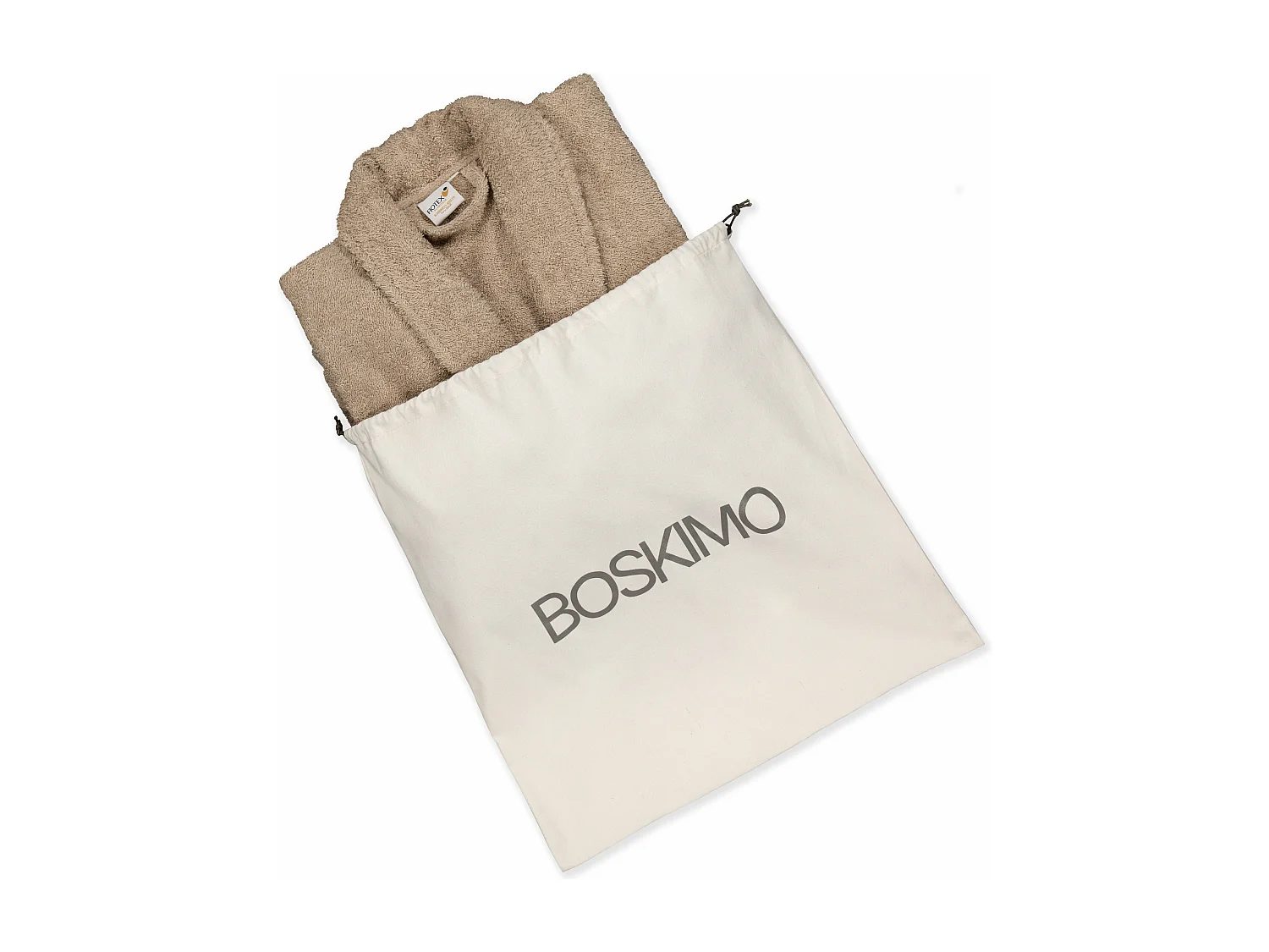 Albornoz De Ducha Unisex - 100% Algodón - Albornoz De Rizo - Arena - L