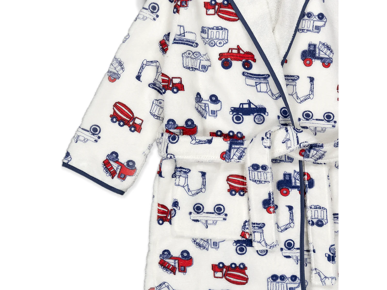 Boskimo Kids Truck - Babybadjas - Jongens - 1