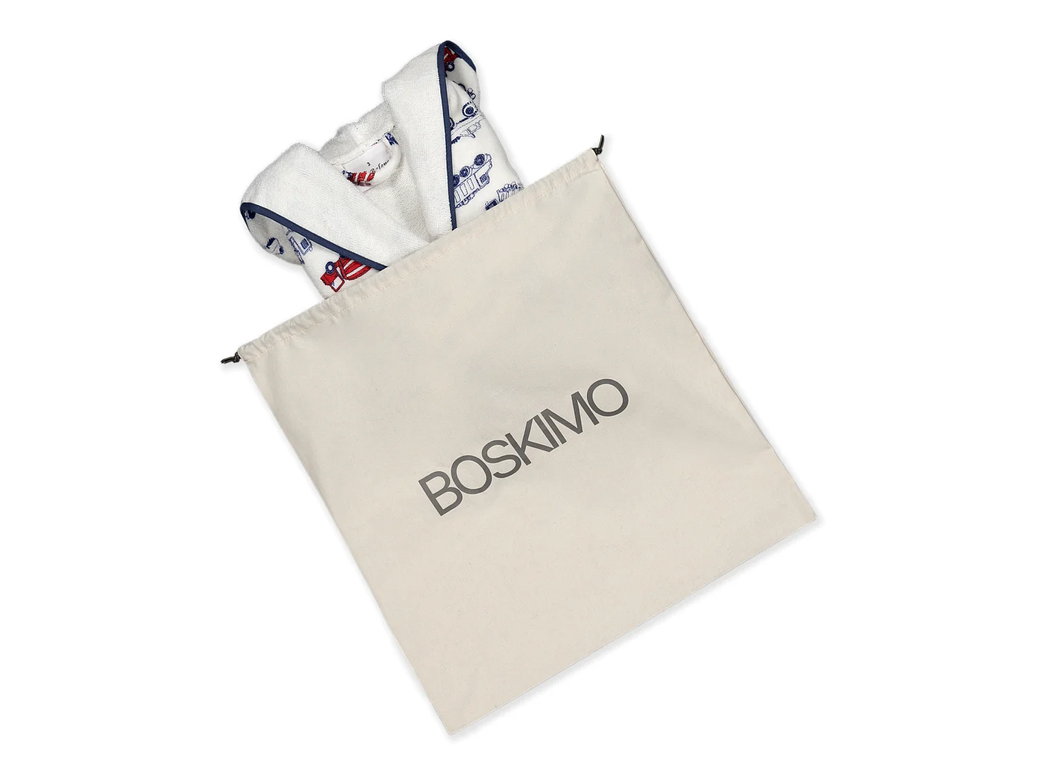 Boskimo Kids Truck - Babybadjas - Jongens - 1