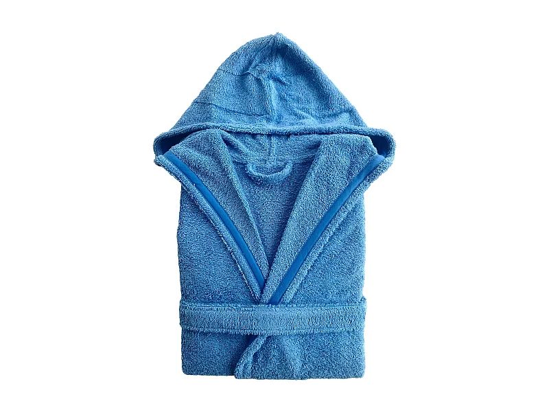 Unisex badjas - 100% katoen - Terry badjas - Kobalt - XL