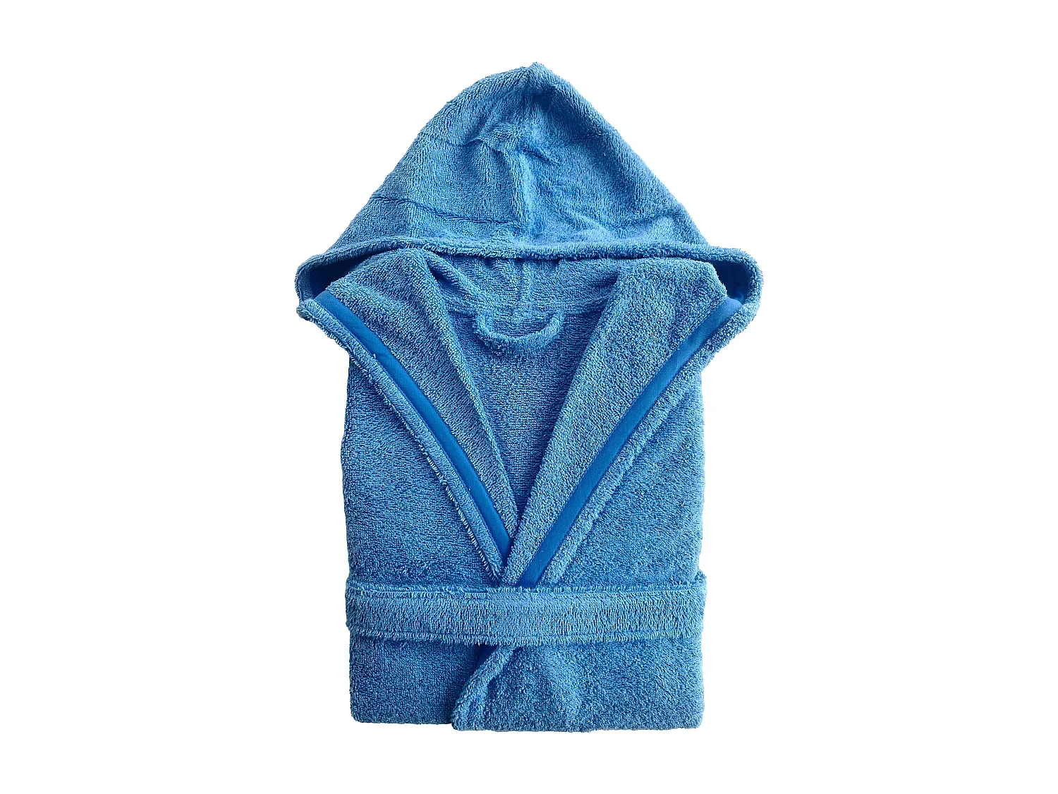 Albornoz De Ducha Unisex - 100% Algodón - Albornoz De Rizo - Cobalto - XL