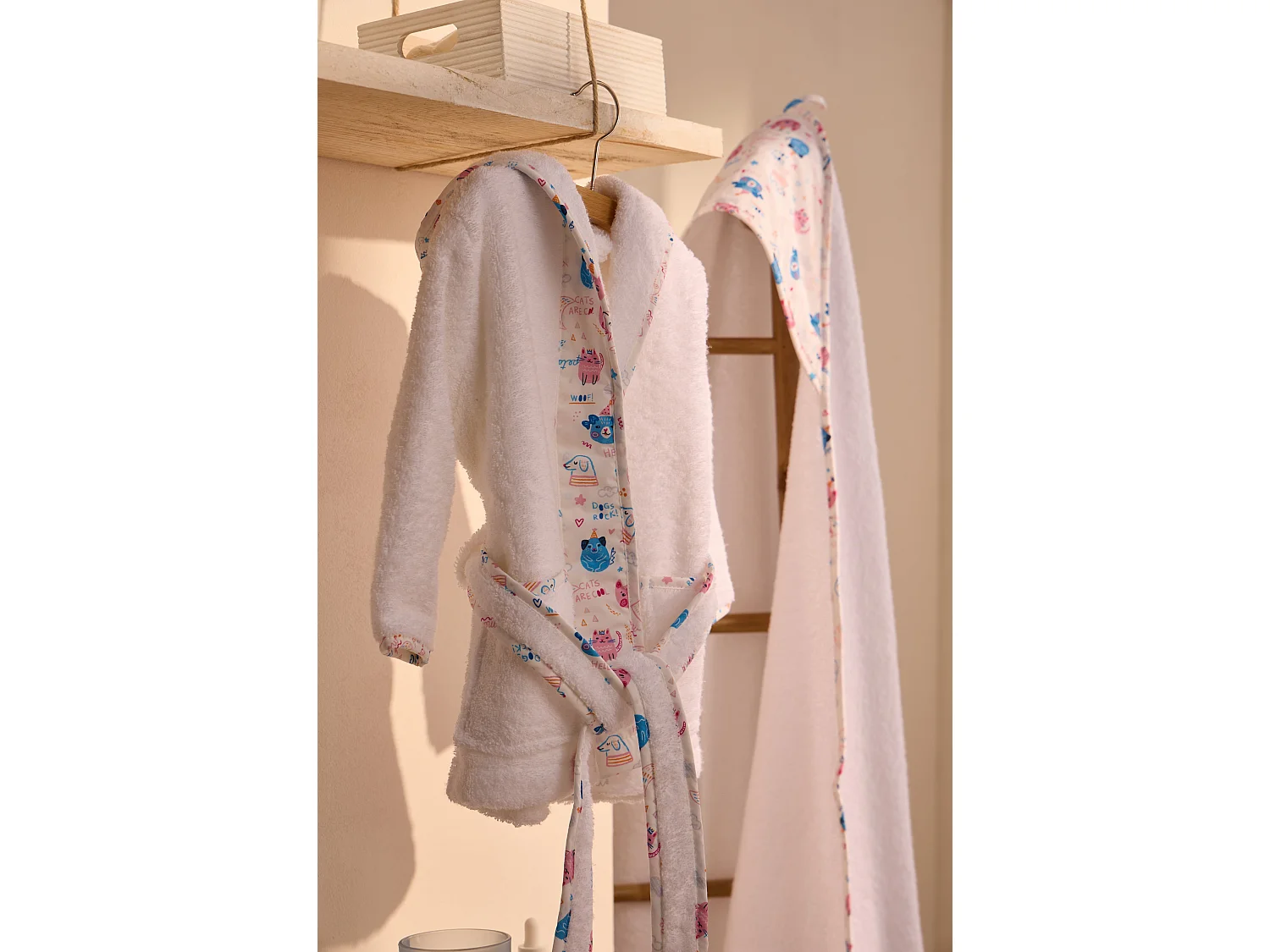 Boskimo Kids Pets - Babybademantel - Kinder - 1