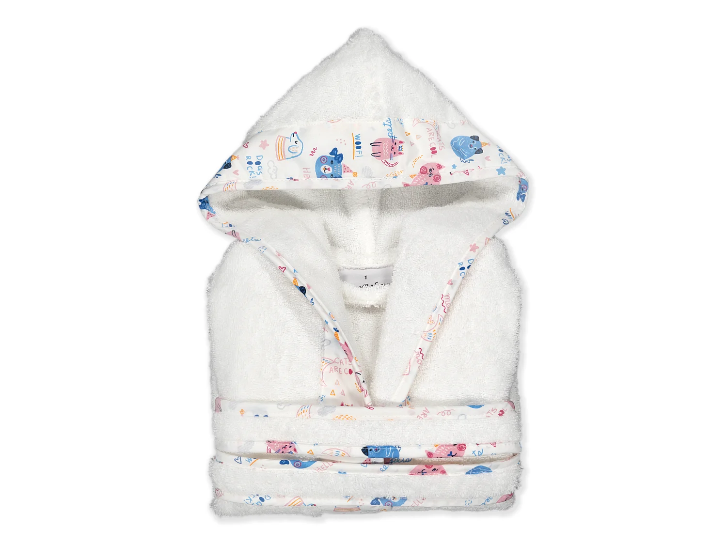 Boskimo Kids Pets - Accappatoio per bambini - Bambini - 1