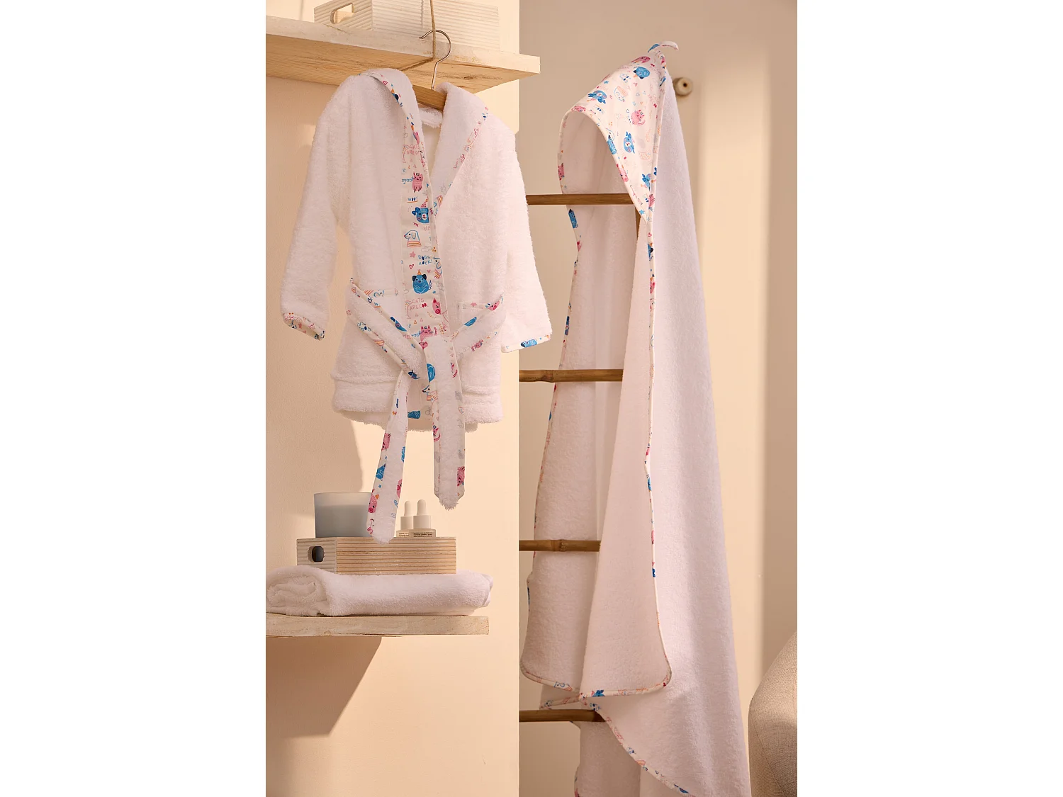 Boskimo Kids Pets - Babybadjas - Kinderen - 2