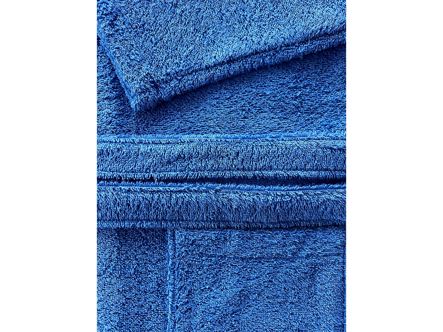 Accappatoio Unisex - 100% Cotone - Accappatoio in Spugna - Cobalto - L