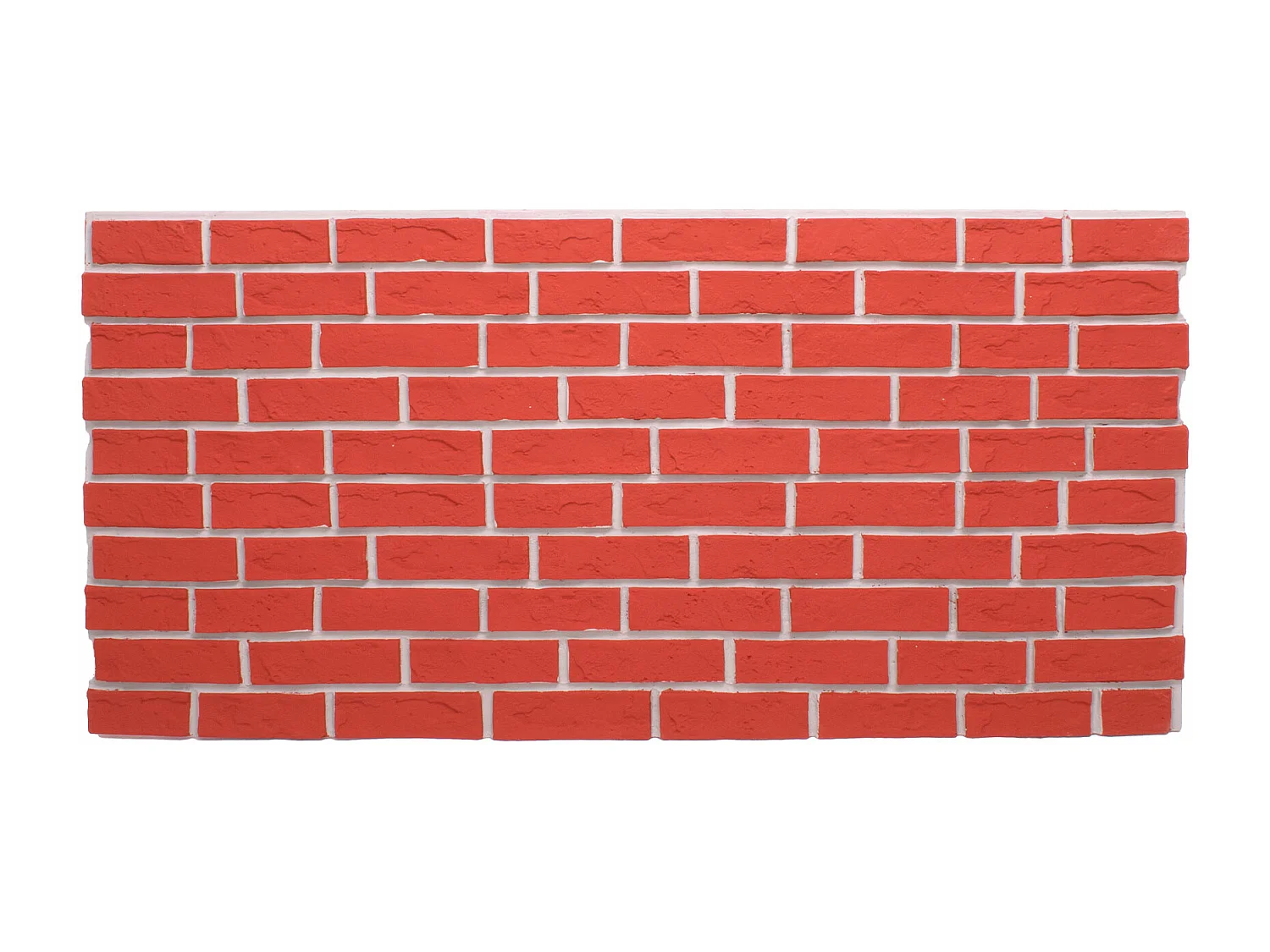 Bricklane - Lote de 2 paneles murales decorativos 3D 120x60x2 cm PU Efecto Ladrillo Rojo
