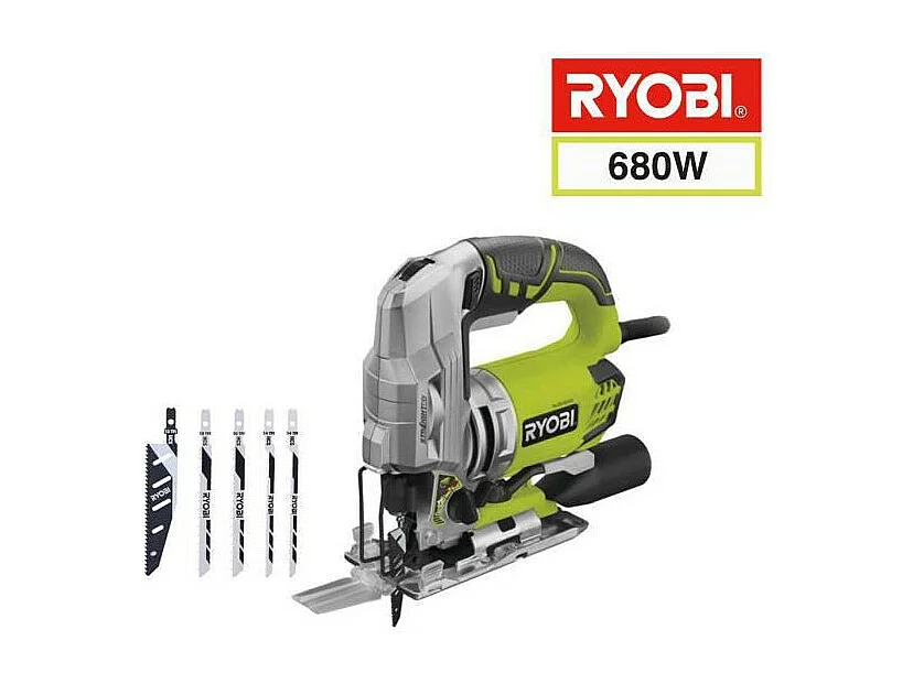 Pendelhubstichsäge 680 W RYOBI RJS1050-KA5 - Pendelbewegung 4 Positionen