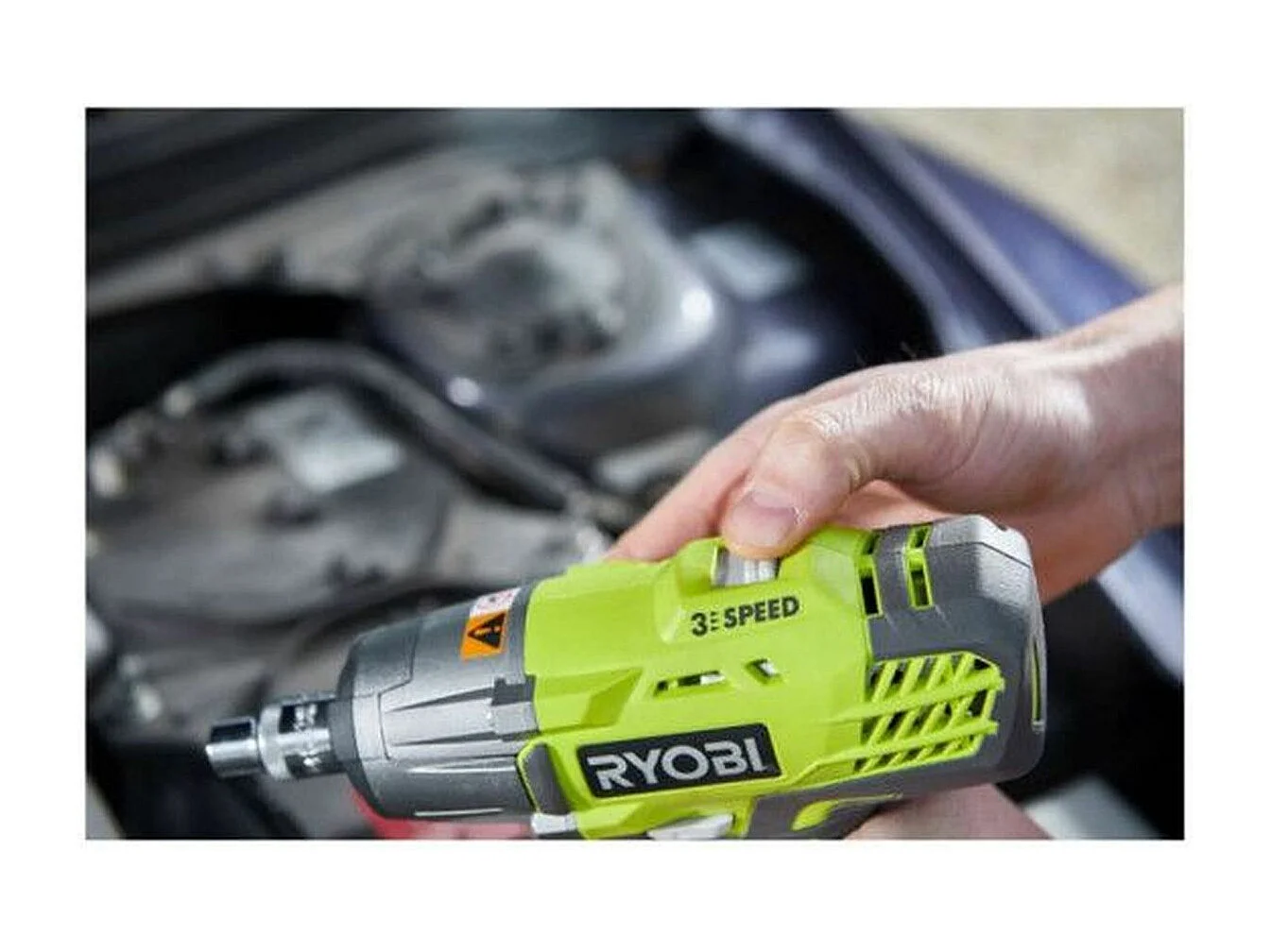 Boulonneuse a chocs RYOBI 18V OnePlus - batterie LithiumPlus 2.0Ah - chargeur R18IW3-120S