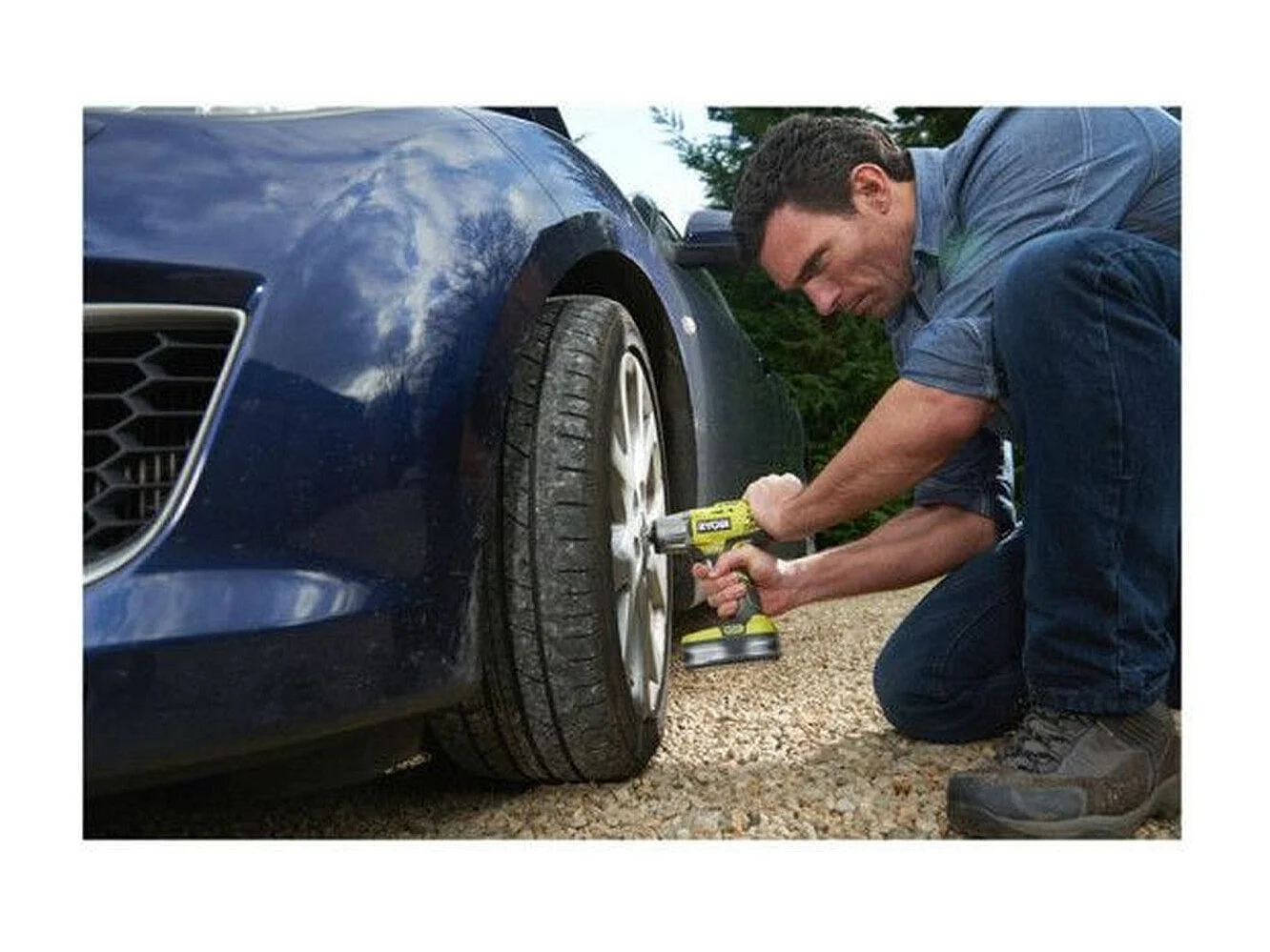 Schlagschrauber RYOBI 18V - LithiumPlus 2.0Ah Akku - Ladegerät R18IW3-120S