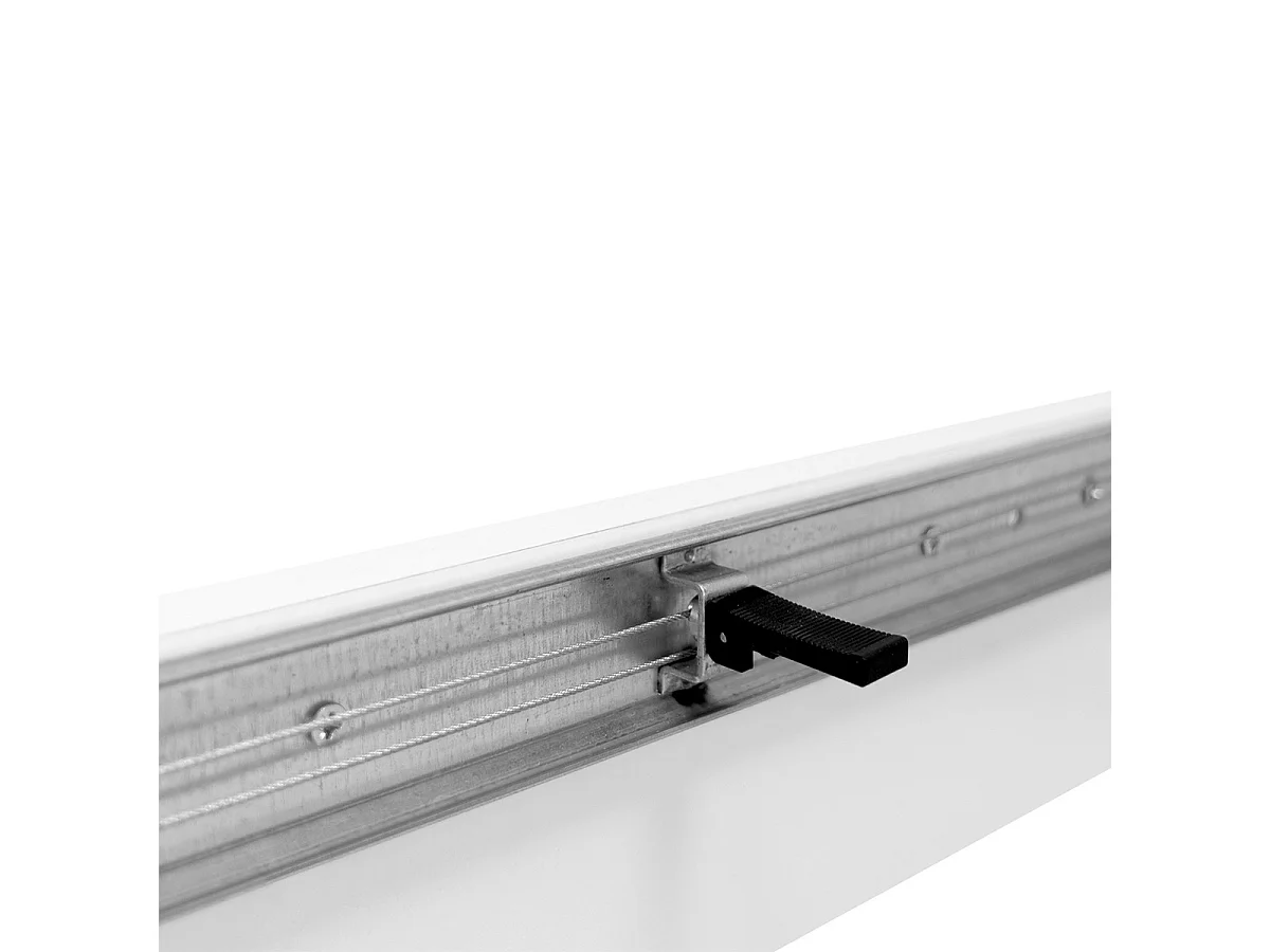 Ausziehbarer Esstisch BERGEN – ArtisanEiche und Weiß – 160–215 x 90 x 75 cm