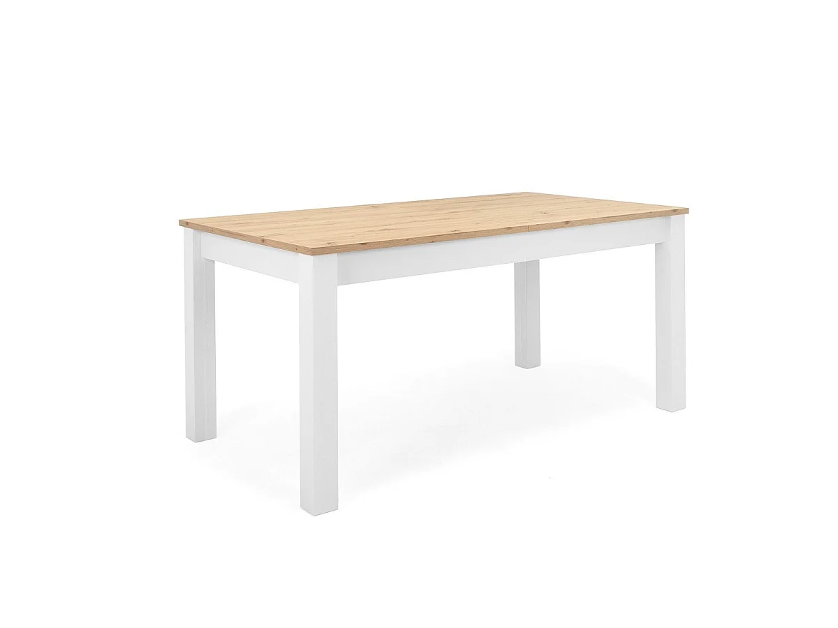 Rozkładany prostokątny stół do jadalni L160/215 cm - BERGEN